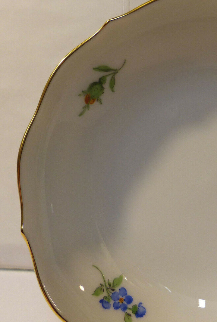 マイセン(Meissen)　カップ＆ソーサーセット　イエローローズ・勿忘草　1級品