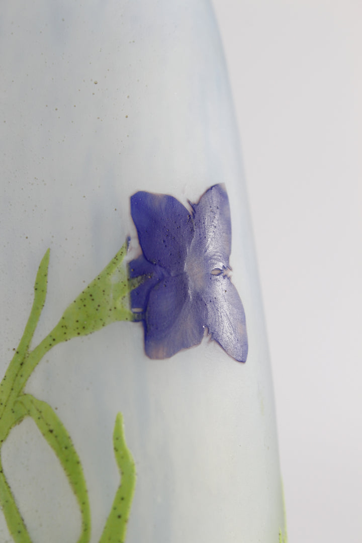 ドーム兄弟（ドームナンシー）リンドウの花の花瓶 アート作品