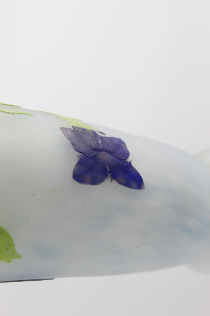 ドーム兄弟（ドームナンシー）リンドウの花の花瓶 アート作品