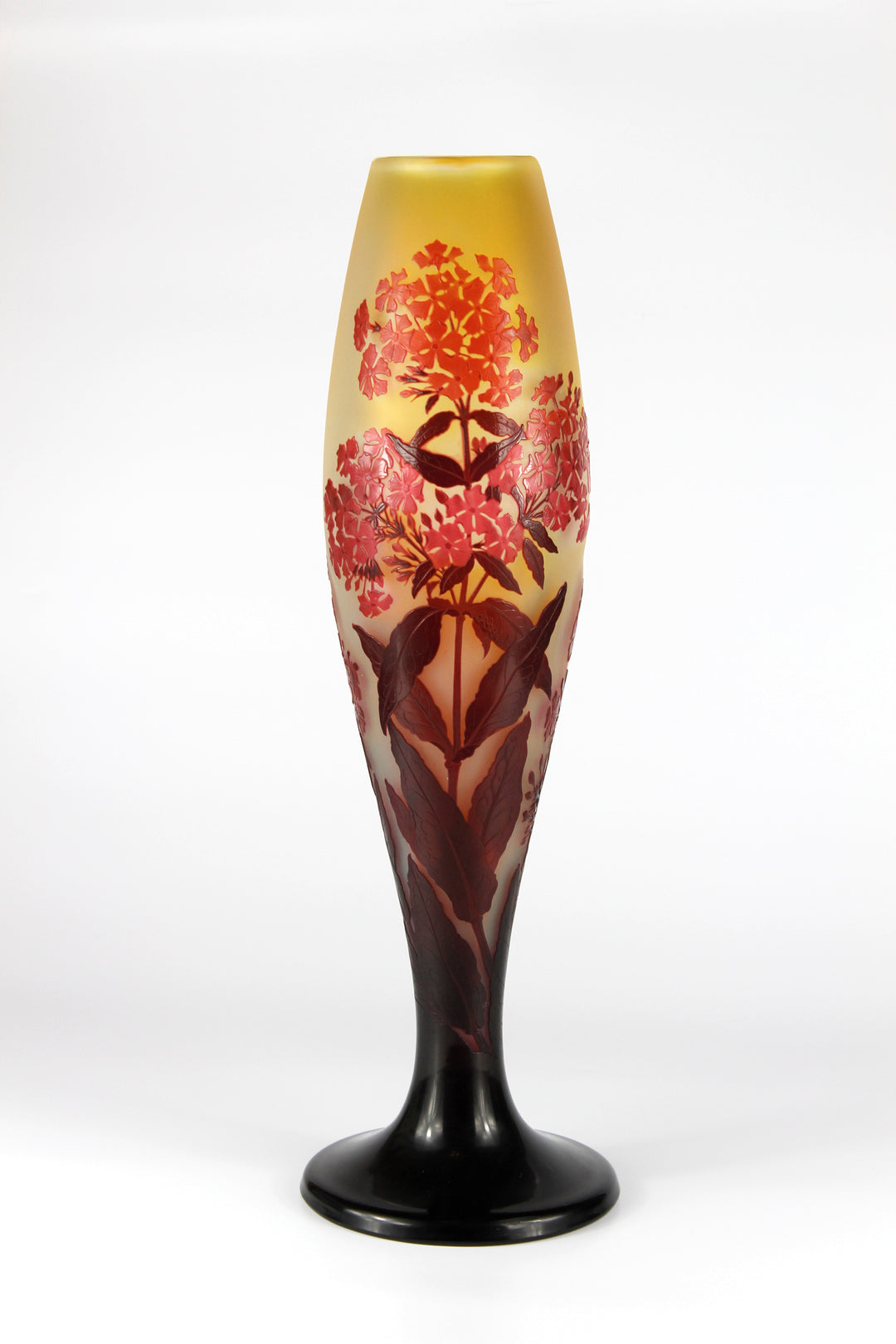 エミールガレ　ペンタスの花の大型花瓶