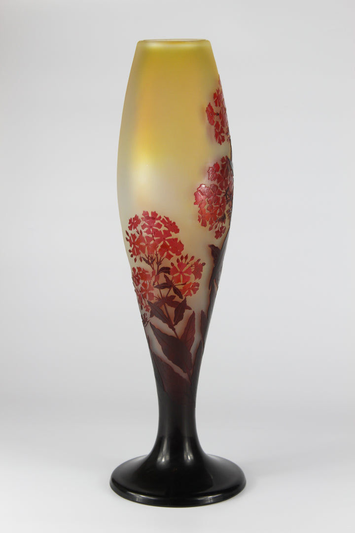 エミールガレ　ペンタスの花の大型花瓶