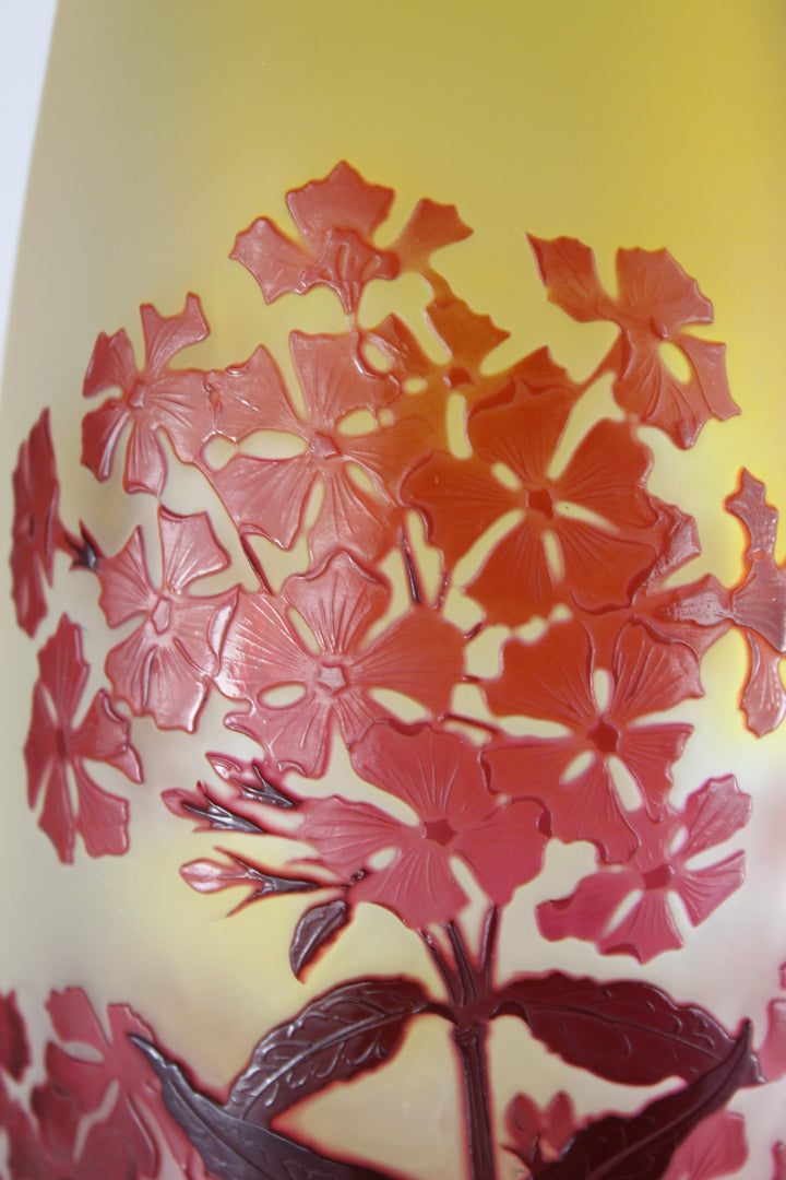 エミールガレ　ペンタスの花の大型花瓶