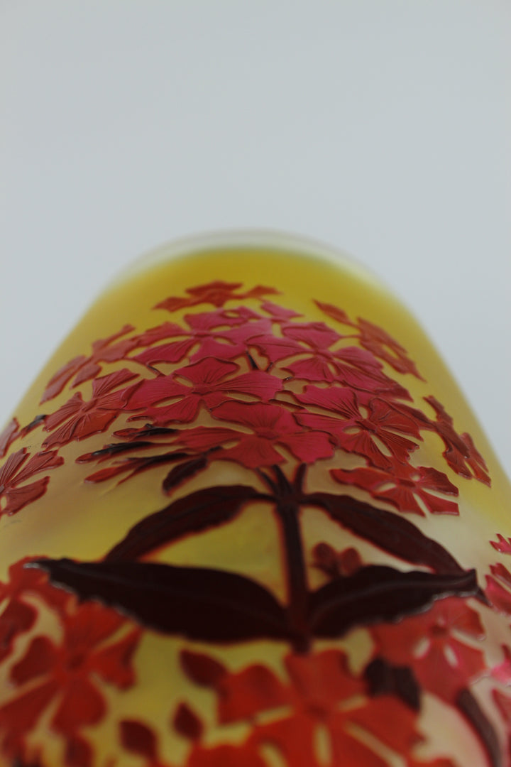 エミールガレ　ペンタスの花の大型花瓶