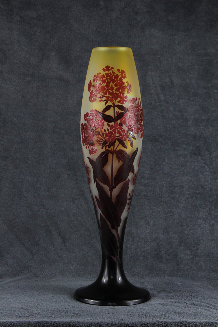 エミールガレ　ペンタスの花の大型花瓶