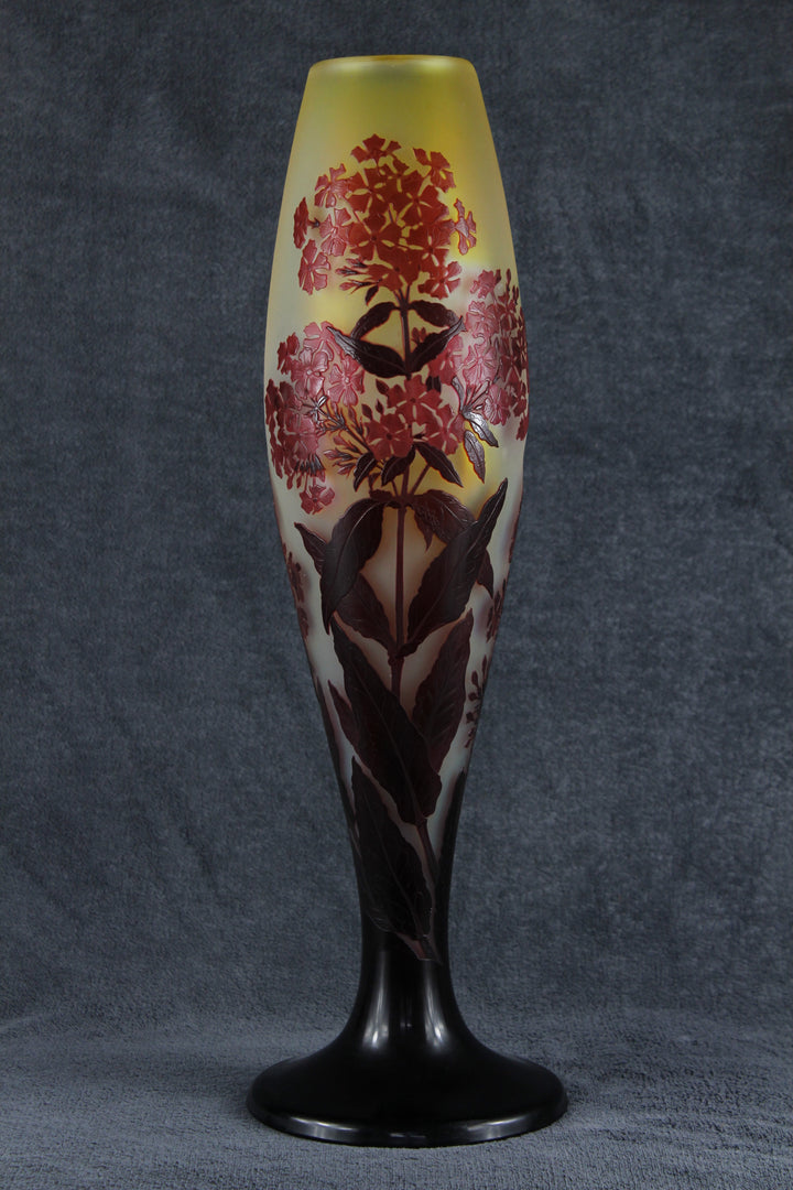 エミールガレ　ペンタスの花の大型花瓶