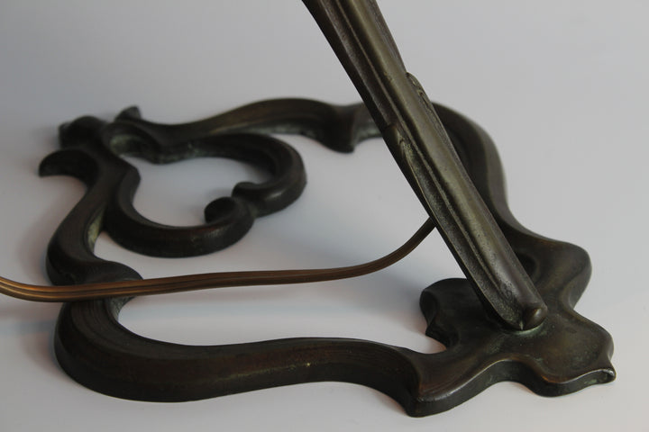 エミールガレ マグノリアの花のテーブルランプ アールヌーボー