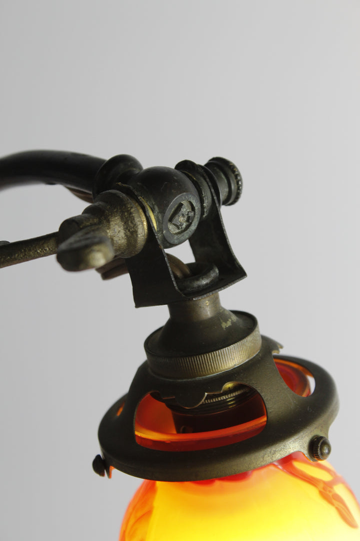 エミールガレ マグノリアの花のテーブルランプ アールヌーボー