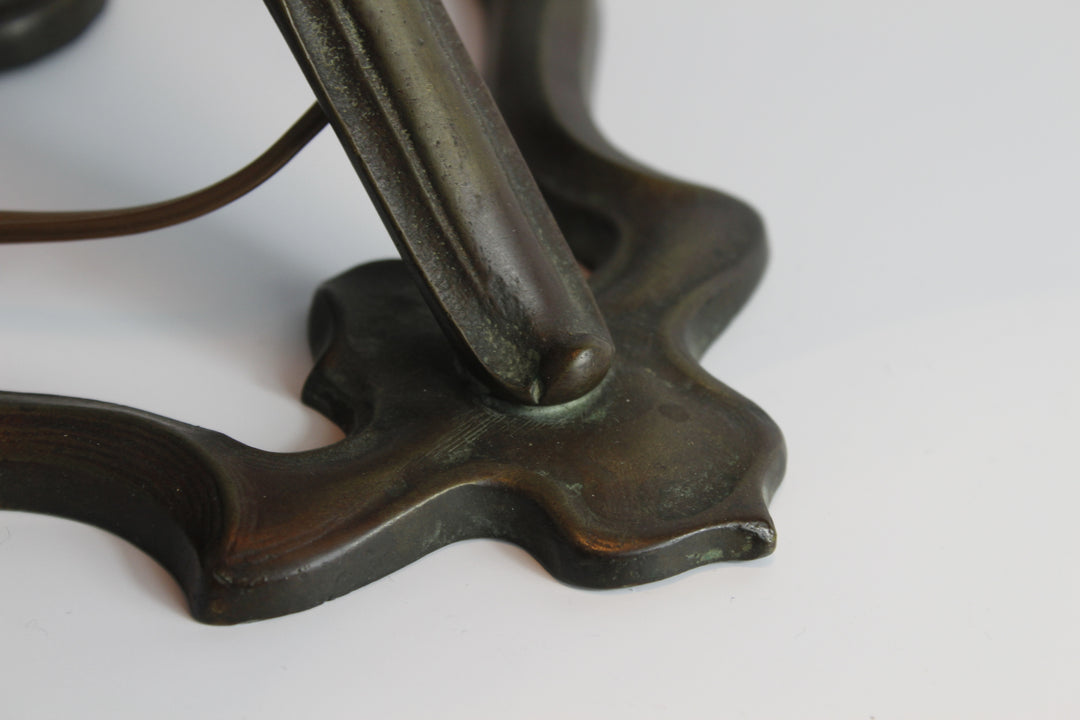 エミールガレ マグノリアの花のテーブルランプ アールヌーボー