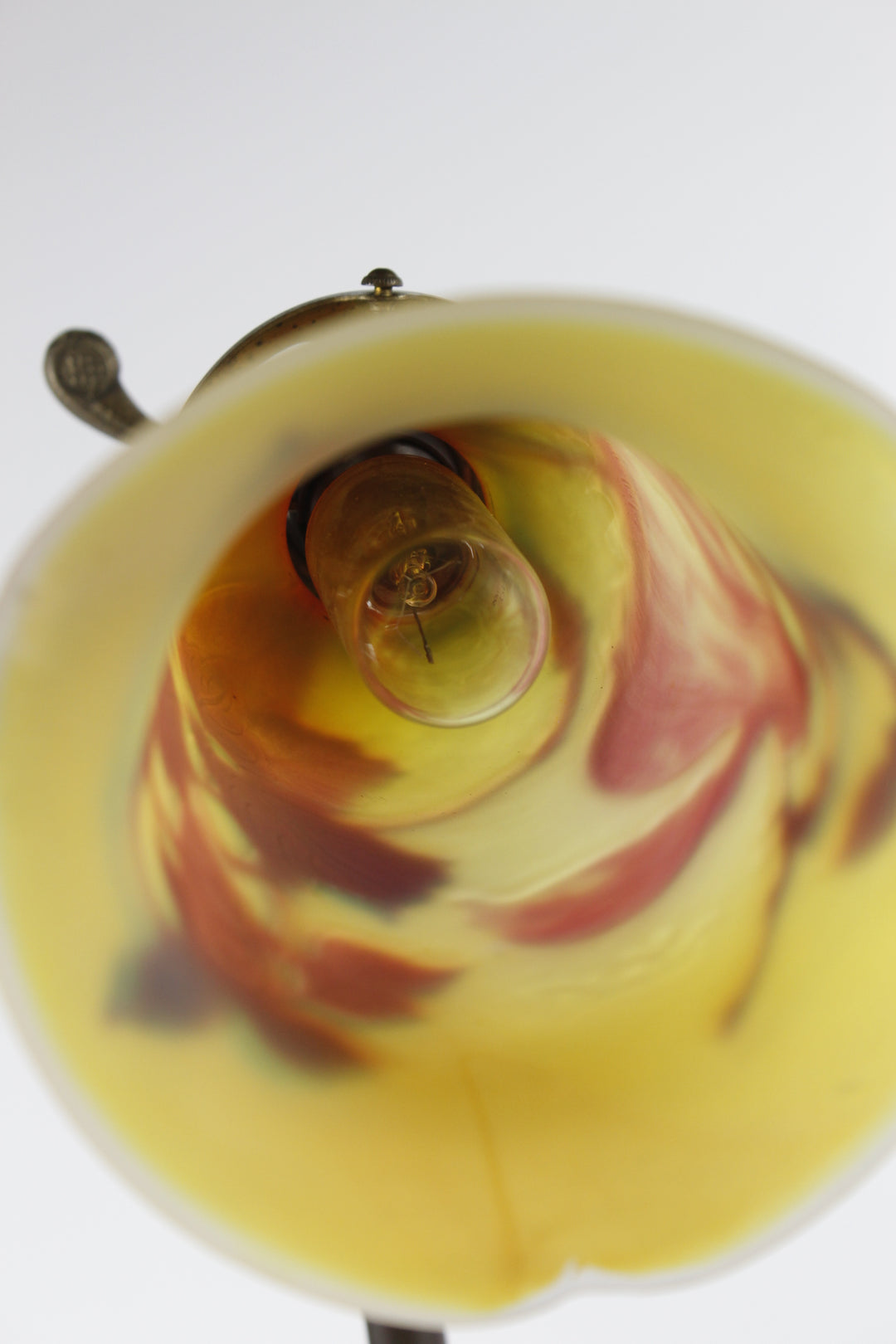 エミールガレ マグノリアの花のテーブルランプ アールヌーボー