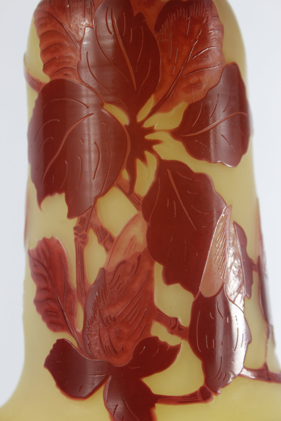 エミールガレ マグノリアの花のテーブルランプ アールヌーボー