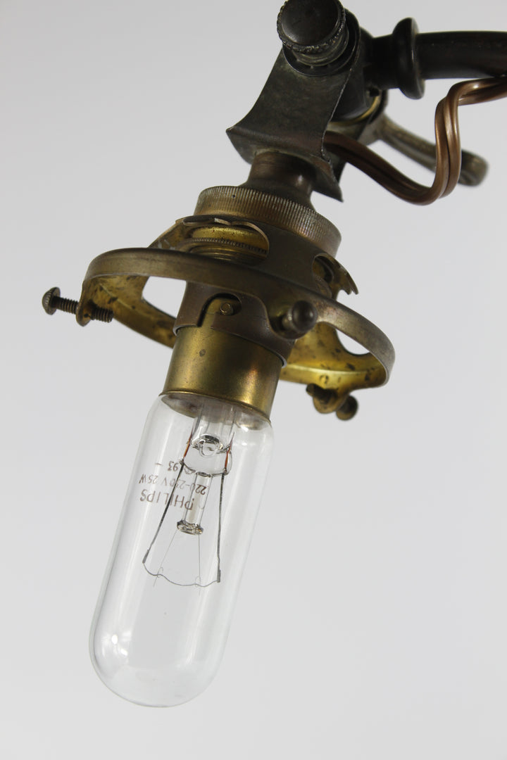 エミールガレ マグノリアの花のテーブルランプ アールヌーボー