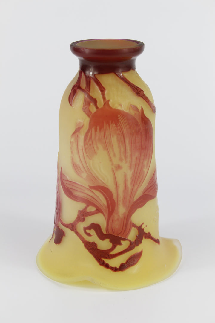 エミールガレ マグノリアの花のテーブルランプ アールヌーボー