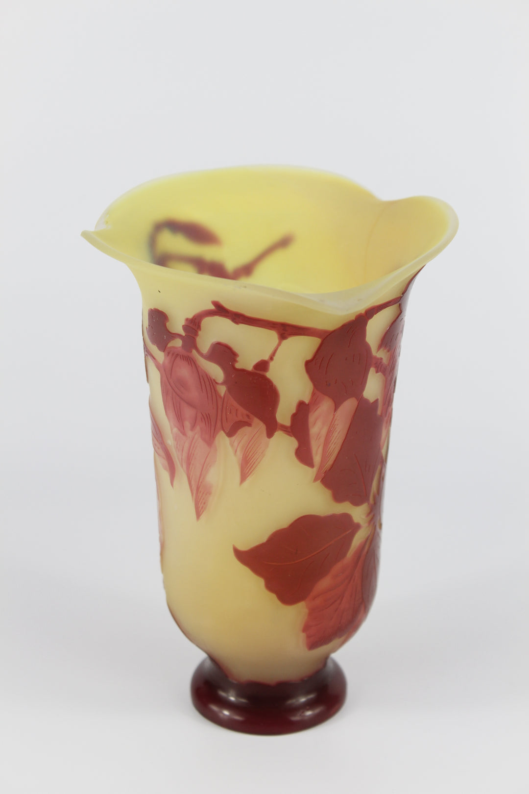 エミールガレ マグノリアの花のテーブルランプ アールヌーボー