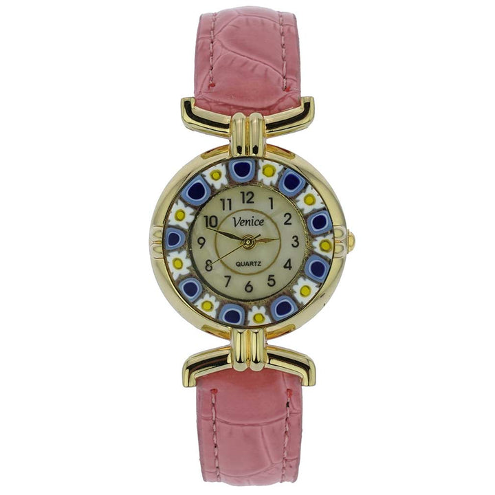 ベネチアングラス　天使　ミルフィオリ　Murano SerenaMuranoMillefioriWatchWit