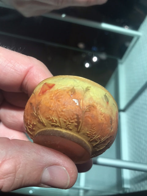 ドームナンシー （ドーム兄弟）ヒナゲシの花のミニチュアール花瓶　杯