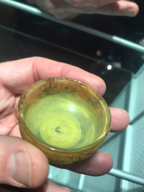 ドームナンシー （ドーム兄弟）ヒナゲシの花のミニチュアール花瓶　杯