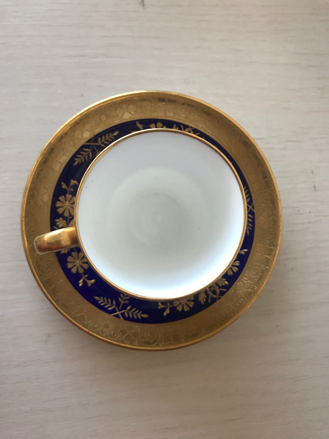 ミントン（MINTON）金盛子花柄文様カップ＆ソーサー