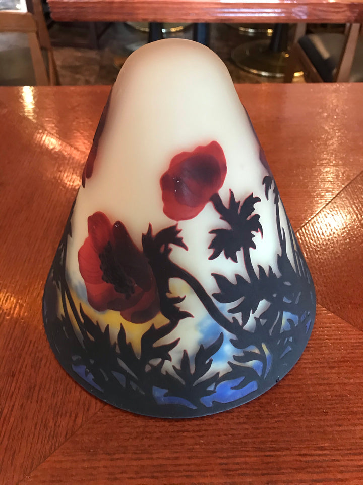 ミューラー兄弟　アネモネの花のテーブルランプ