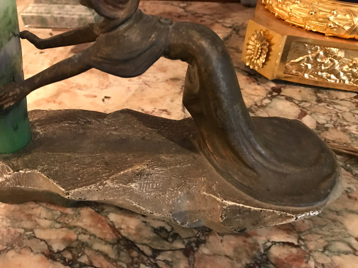 ドーム兄弟（ドームナンシー ）夏の風景のテーブルランプ