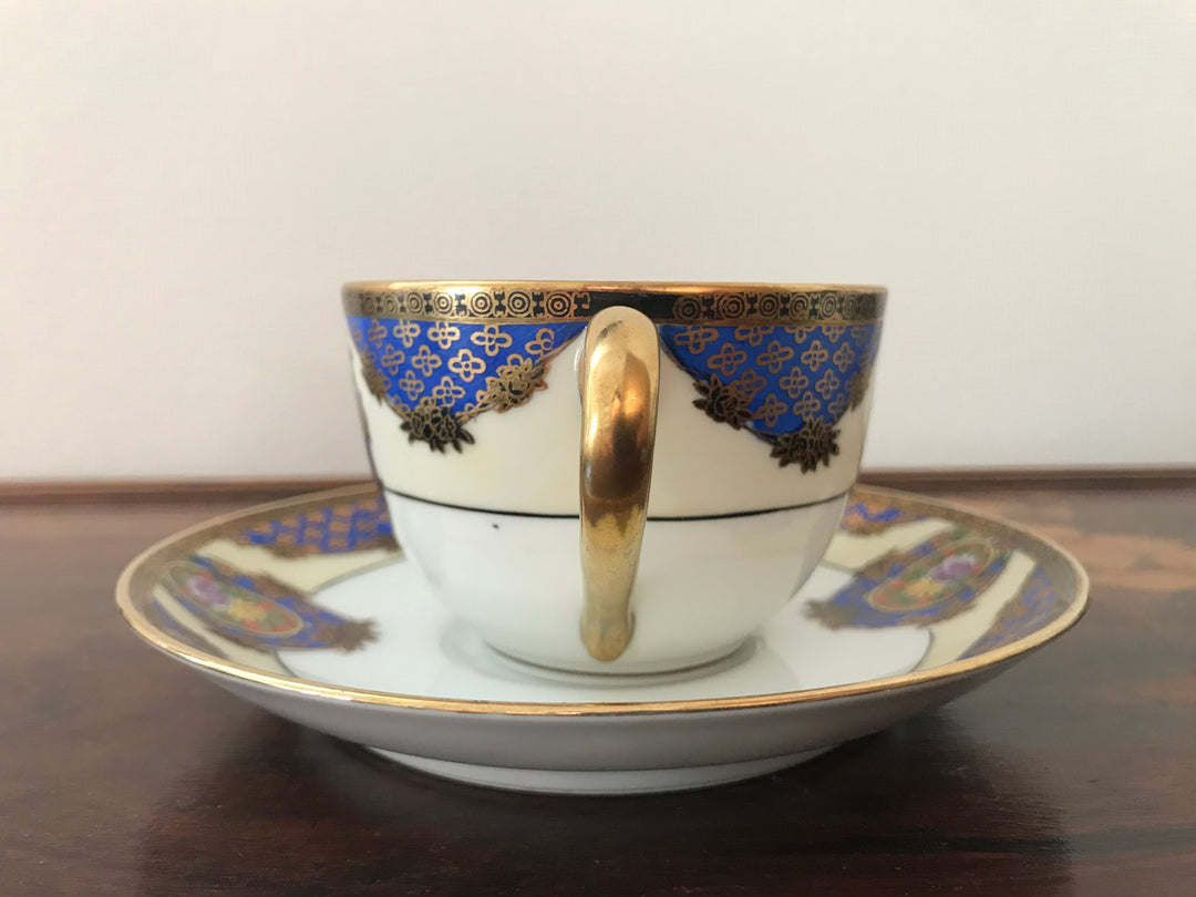 オールドノリタケ　おひとり様ようティーセット