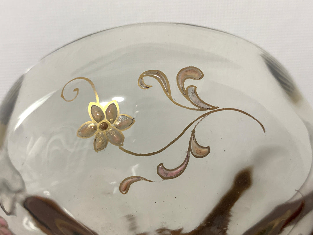 エミールガレ　エナメルガラスの初期作品　花紋クープ1
