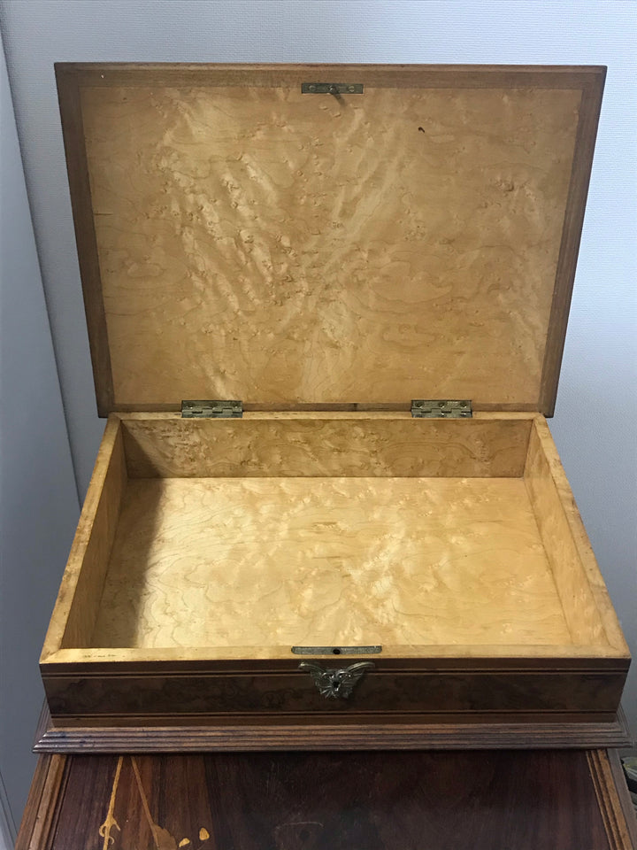 2/21日11:57分に売り切れました。エミールガレ 初期作品 マルケトリ技法を使ったボックス(木製ウッド作品)