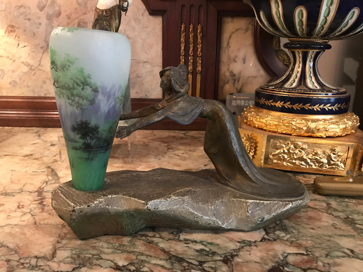 ドーム兄弟（ドームナンシー ）夏の風景のテーブルランプ