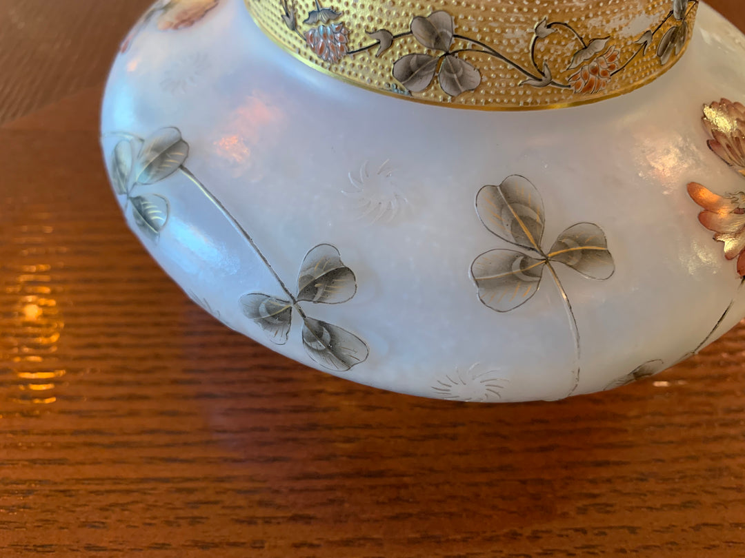 ドーム兄弟　ドームナンシー　クローバー紋　器　花瓶