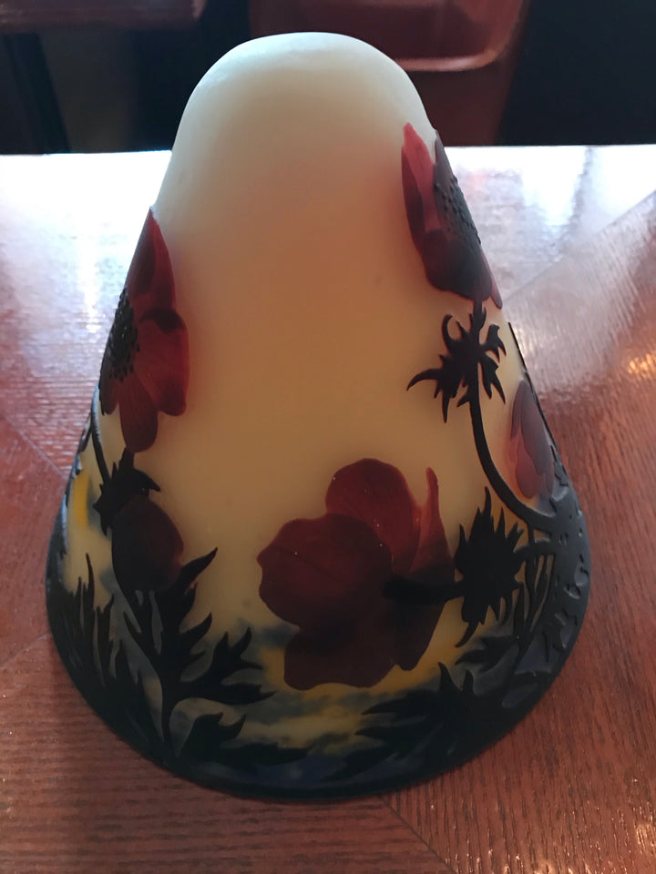 ミューラー兄弟　アネモネの花のテーブルランプ