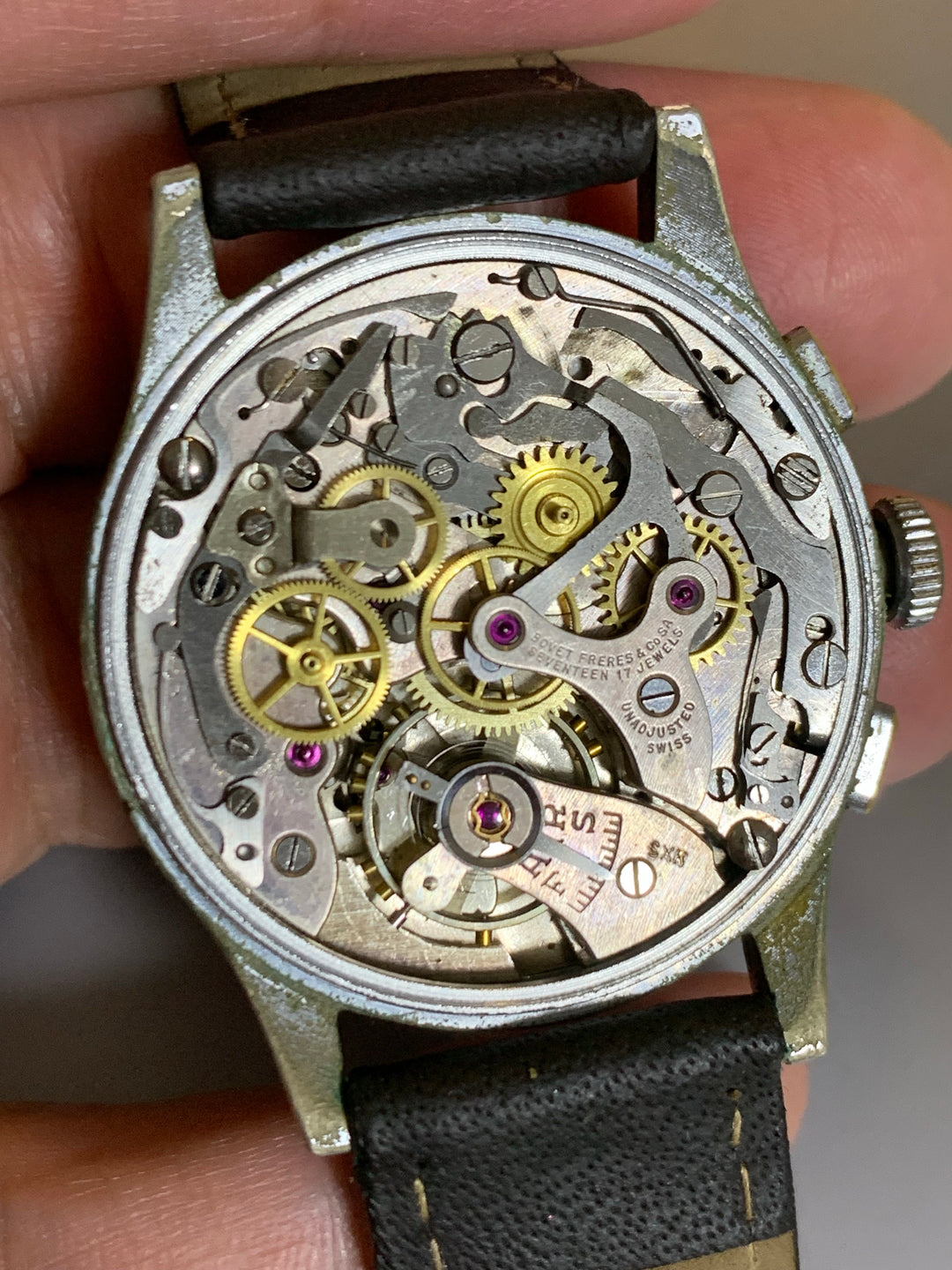 ボヴェ（BOVET）ヴィンテージ　クロノグラフ