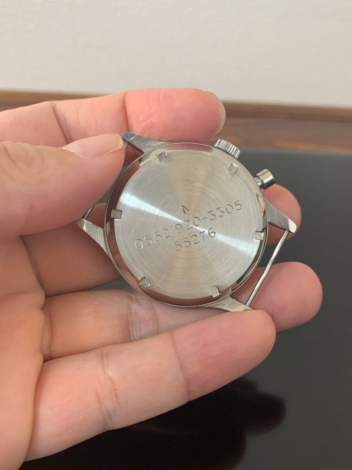 レマニア　イギリス艦隊航空隊クロノグラフ腕時計　ヴィンテージミリタリーウォッチ