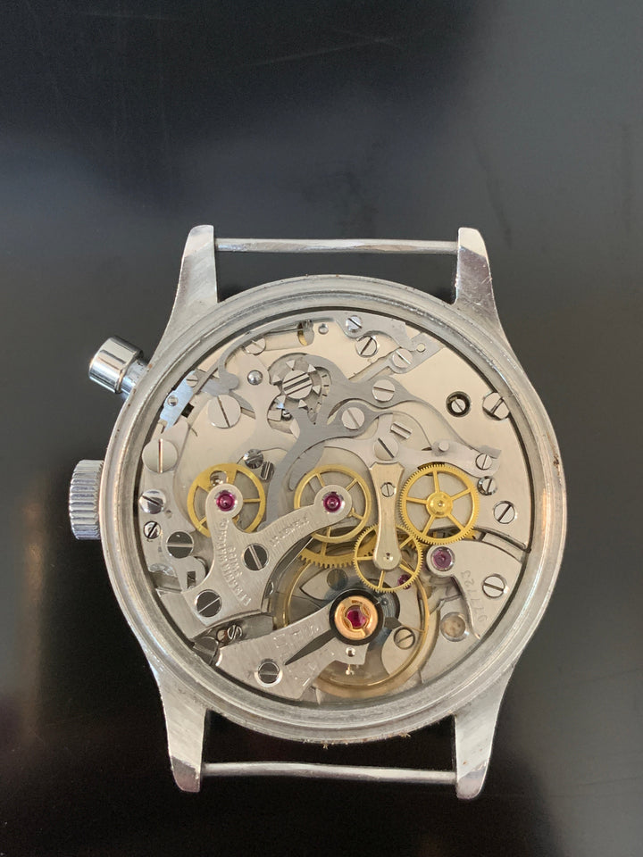 レマニア　イギリス艦隊航空隊クロノグラフ腕時計　ヴィンテージミリタリーウォッチ