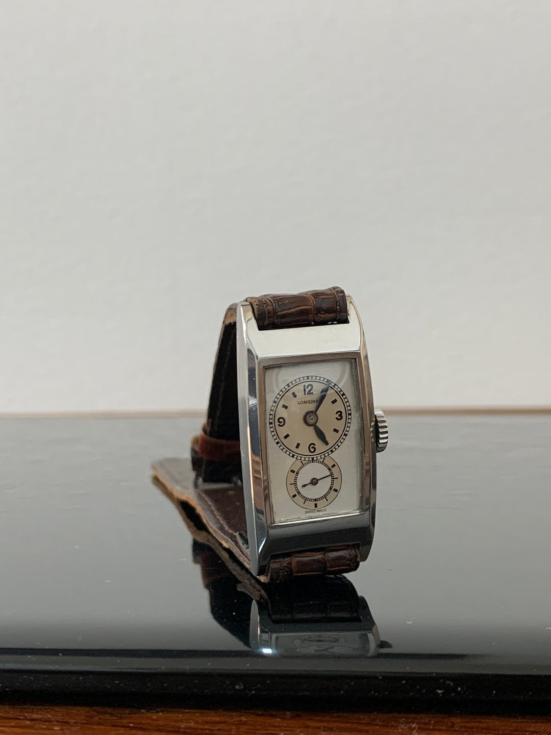1930年代　ロンジン　レクタンギュラー型　ドクターズウォッチ Cal.9.32　ユニセックス