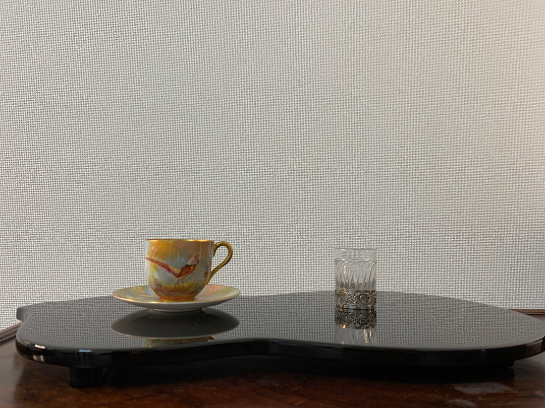 ロイヤルウースター　雉（キンケイチョウ）のカップ＆ソーサー　セドリー作