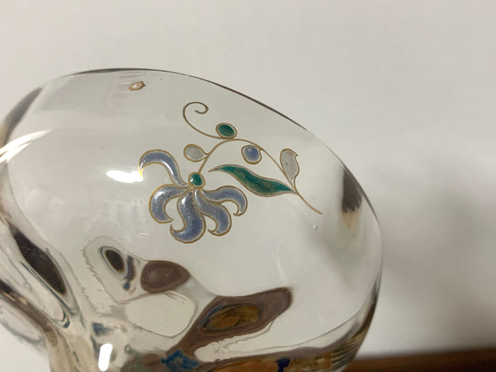 エミールガレ　エナメルガラスの初期作品　花紋クープ2