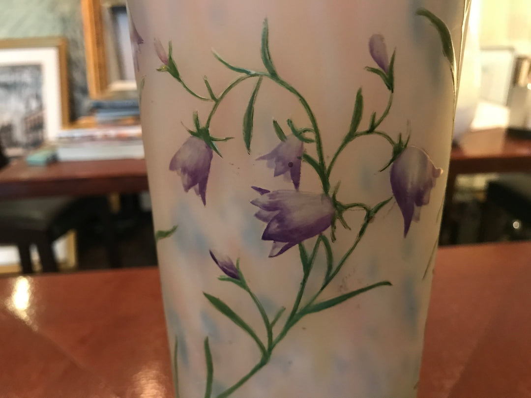 ドーム兄弟（ドームナンシー ）カンパネラの花が描かれた大型花瓶
