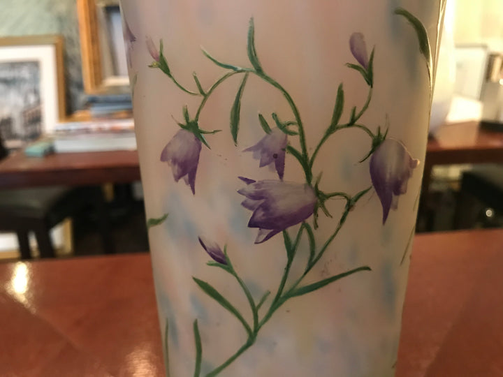 ドーム兄弟（ドームナンシー ）カンパネラの花が描かれた大型花瓶