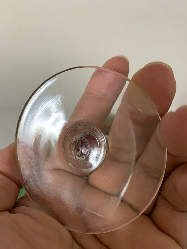 オールドバカラ　メディシス　ワイングラス　アメジスト（レッド）クリスタル