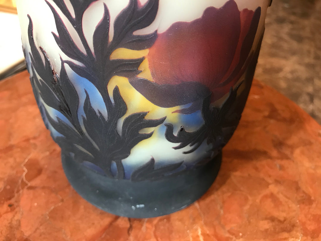 ミューラー兄弟　アネモネの花のテーブルランプ