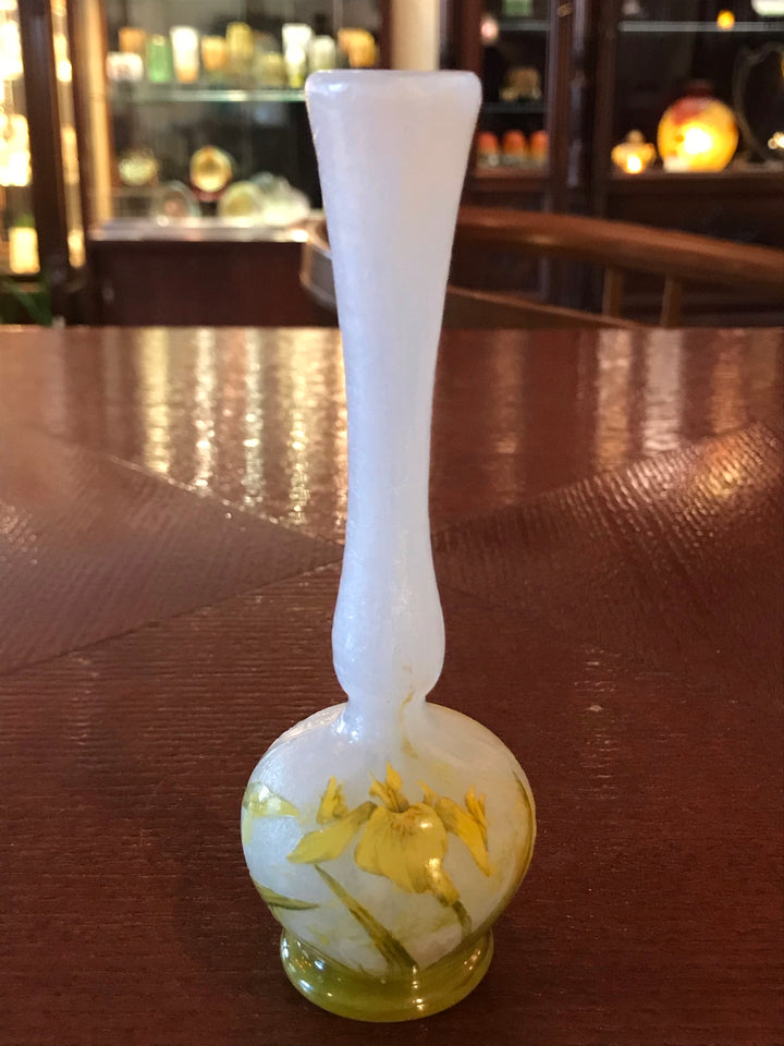 ドーム兄弟（ドームナンシー） 黄色の睡蓮の花 花瓶