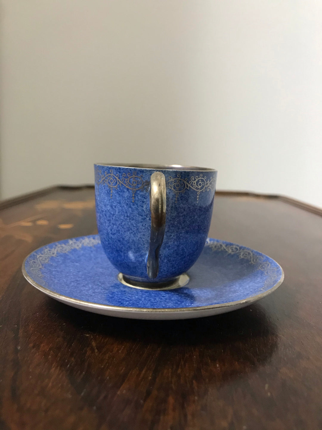 ロイヤルウースター　磁器　デミタスカップとソーサー　1897年頃