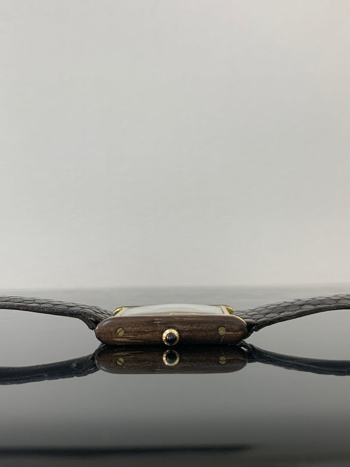 カルティエ　タンク　レクタンギュラー型　18kフィルム　アールデコウォッチ