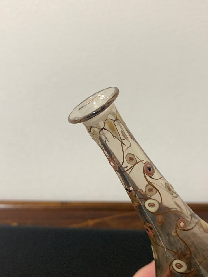 エミールガレ　初期作品　トンボと昆虫のデカンタグラス