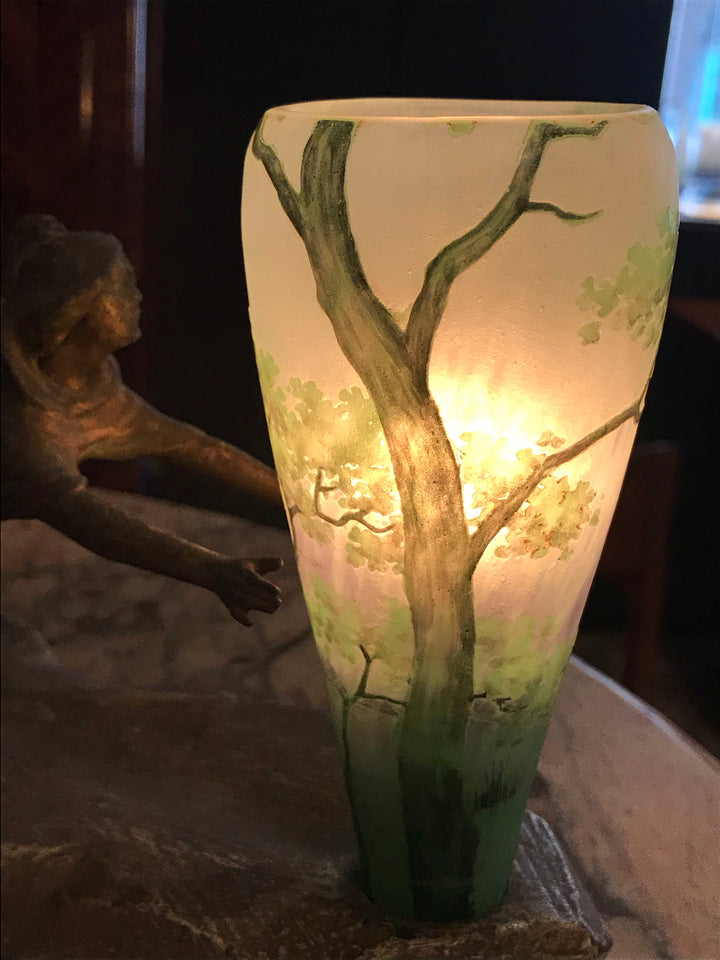 ドーム兄弟（ドームナンシー ）夏の風景のテーブルランプ