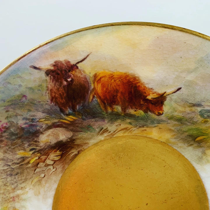 ロイヤルウースター　ハリースティントン作　ハイランド地方の牛