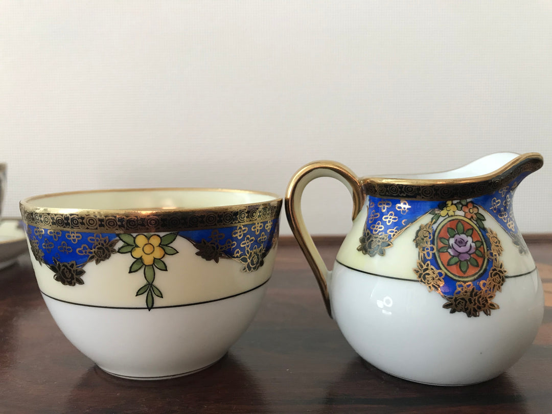 オールドノリタケ　おひとり様ようティーセット