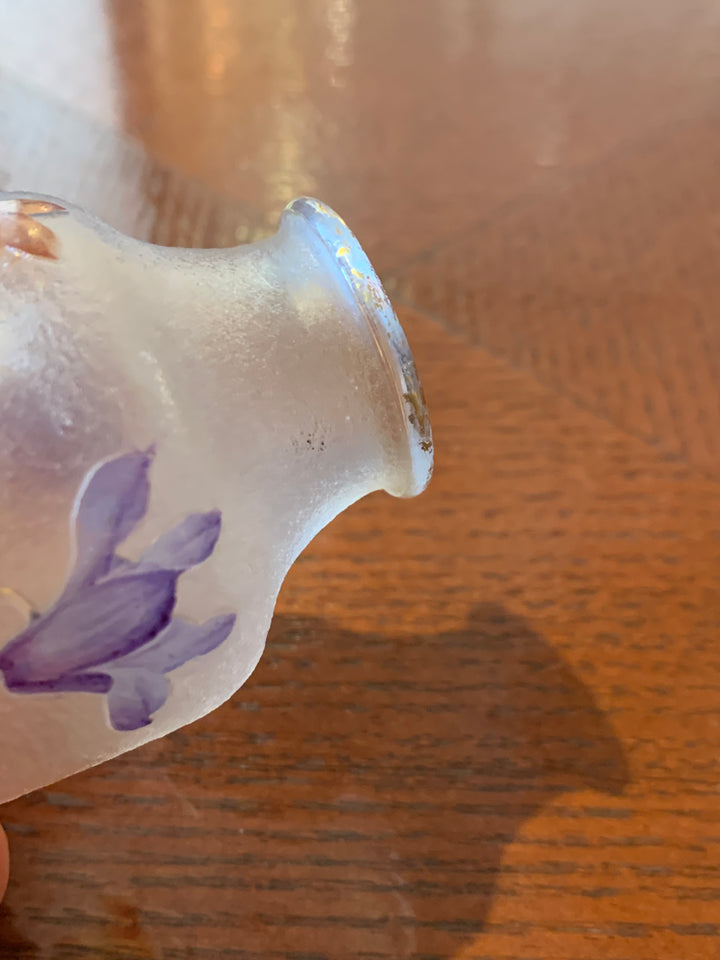 ドーム兄弟（ドームナンシー）シクラメンの花のピンクの花瓶