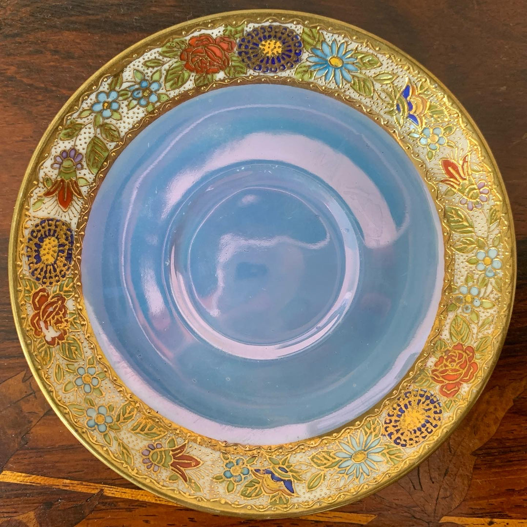 残り1セット　オールドノリタケ　ラスター技法が使われたアールヌーボー様式デミタスカップ