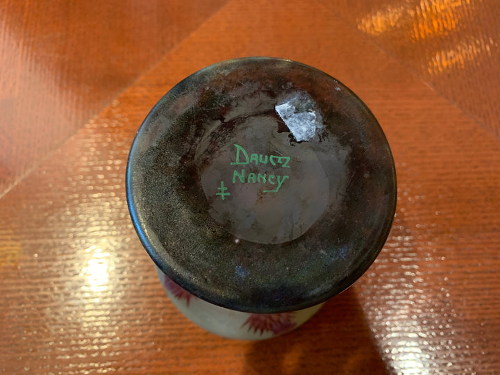 ドーム兄弟（ドームナンシー）アザミと星が描かれたコンポートのサイン