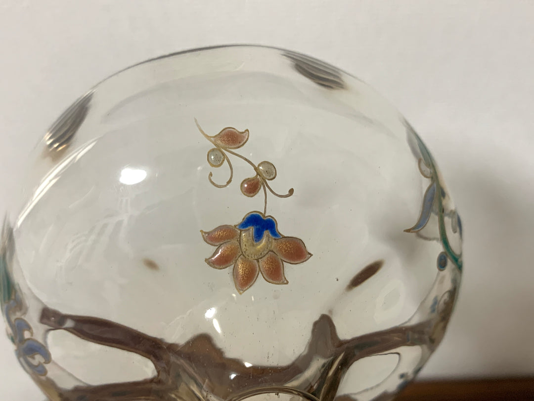 エミールガレ　エナメルガラスの初期作品　花紋クープ2